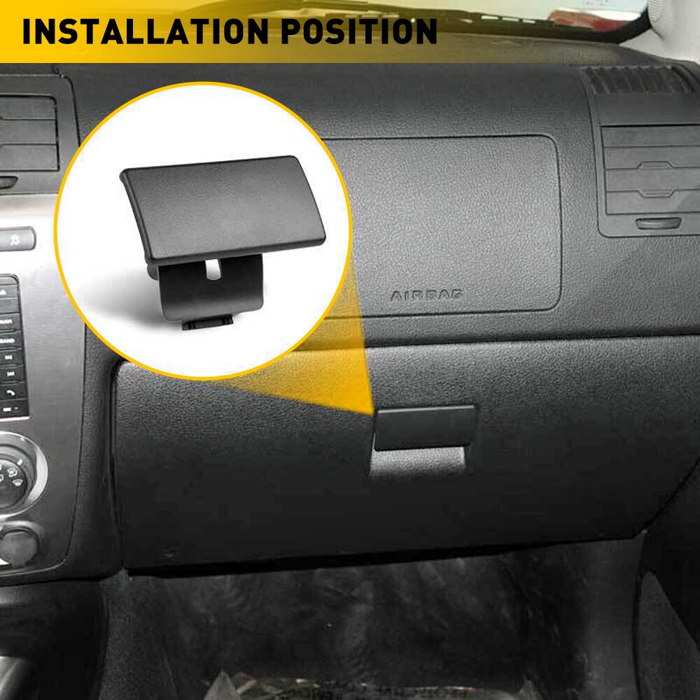 For 2004 - 2012 Chevy Colorado GMC Canyon Glove Box Latch Handle Black