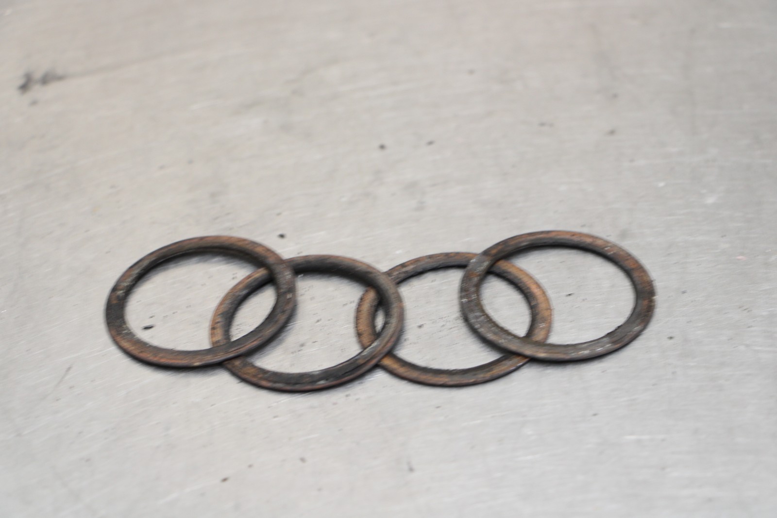 03-04 KAWASAKI NINJA ZX6R EXHAUST PIPE FLANGE GASKET
