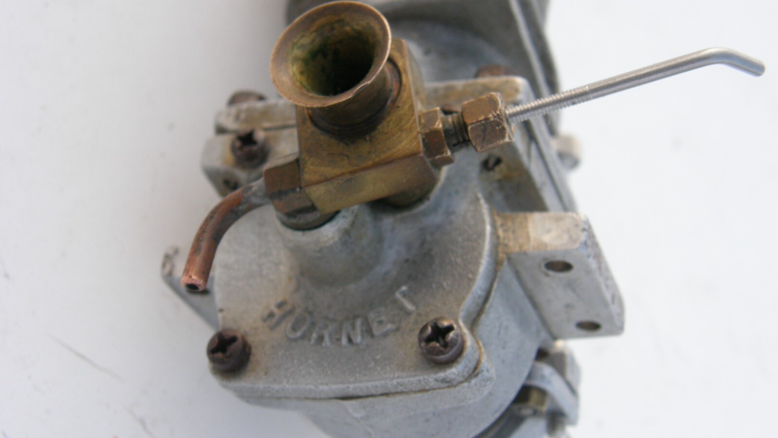 Hornet 60 Model Airplane Engine w/ Excellent Compression & Dual Ringed Piston