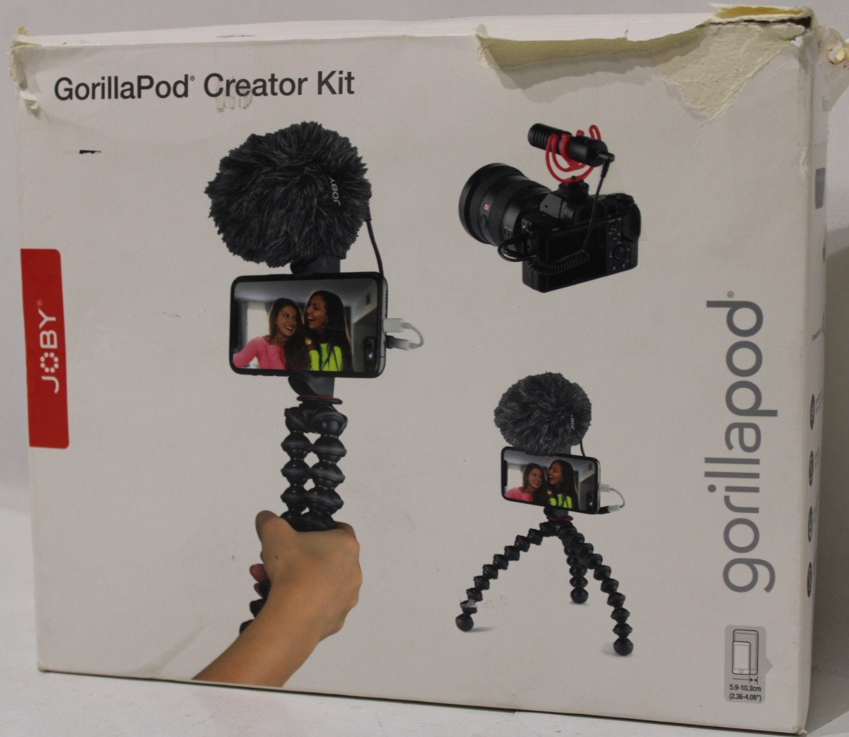 GENUINE Joby GorillaPod Creator Kit For Vlogging, JB01729-BWW OEM