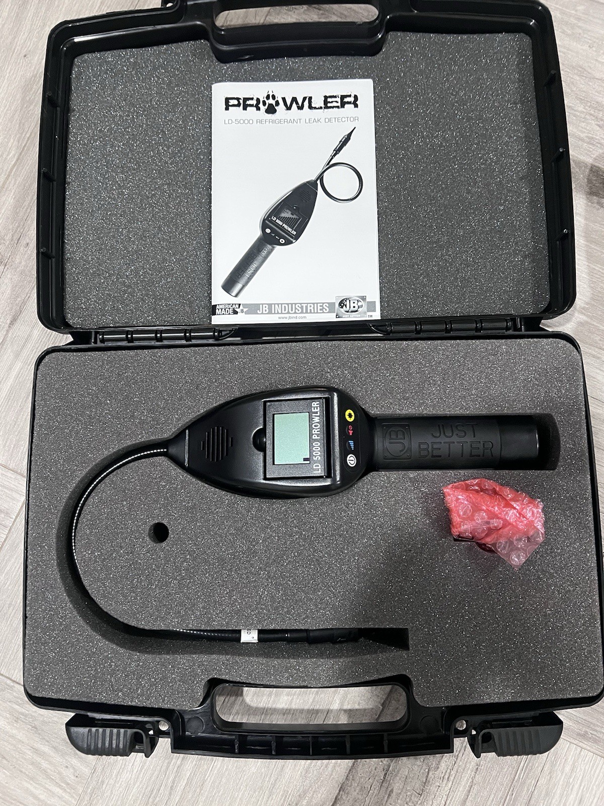 JB Industries LD-5000 Prowler Refrigerant Leak Detector/SHIPS FAST!!