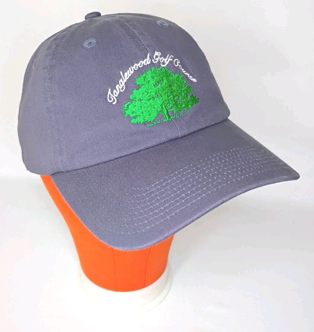Tanglewood Golf Course Gray Strapback Hat
