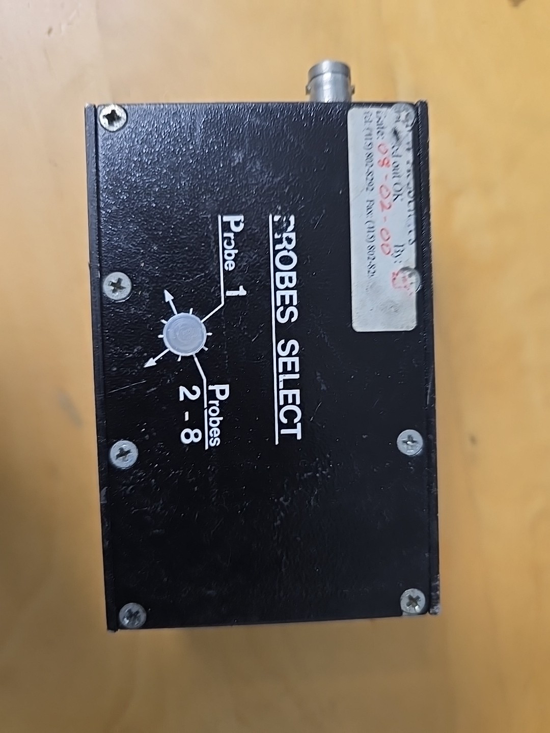 preamp for metrolab nmr teslameter probe 1 to 6
