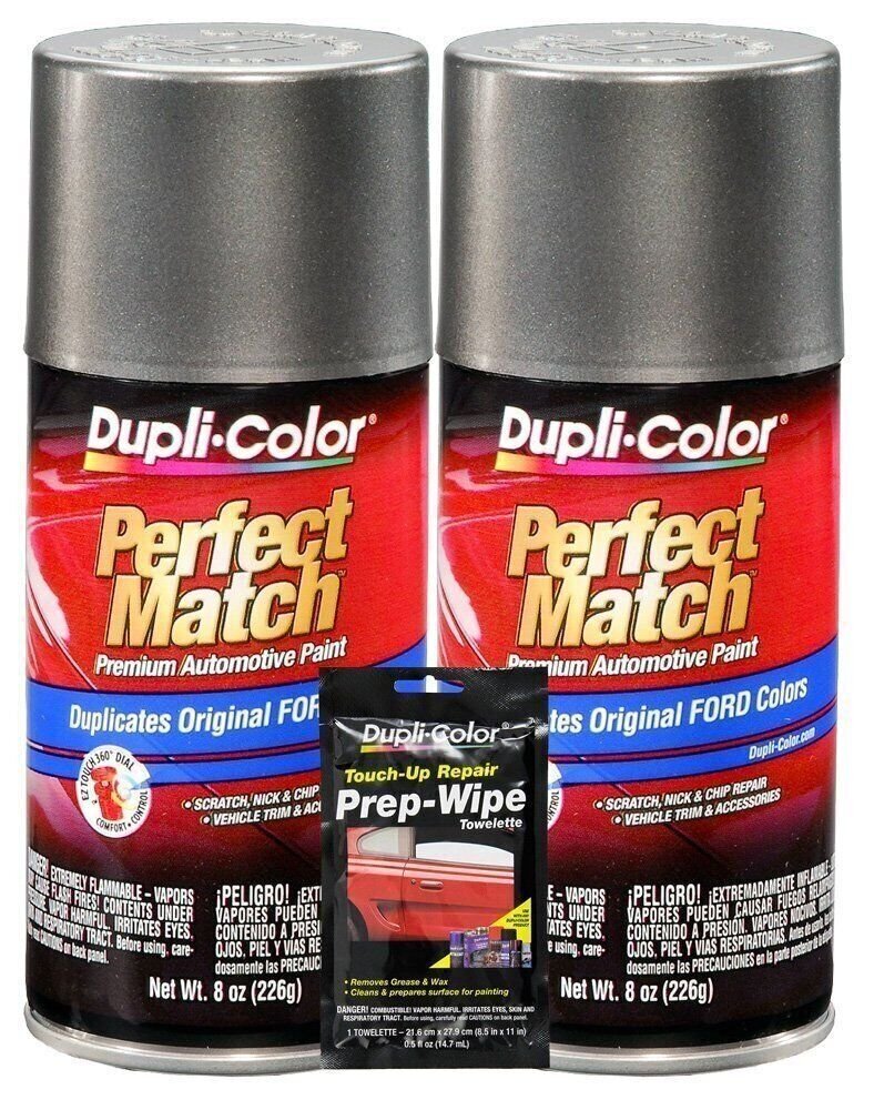 Dupli-Color Dark Shadow Gray Exact-Match Automotive Paint For Ford Vehicles -...