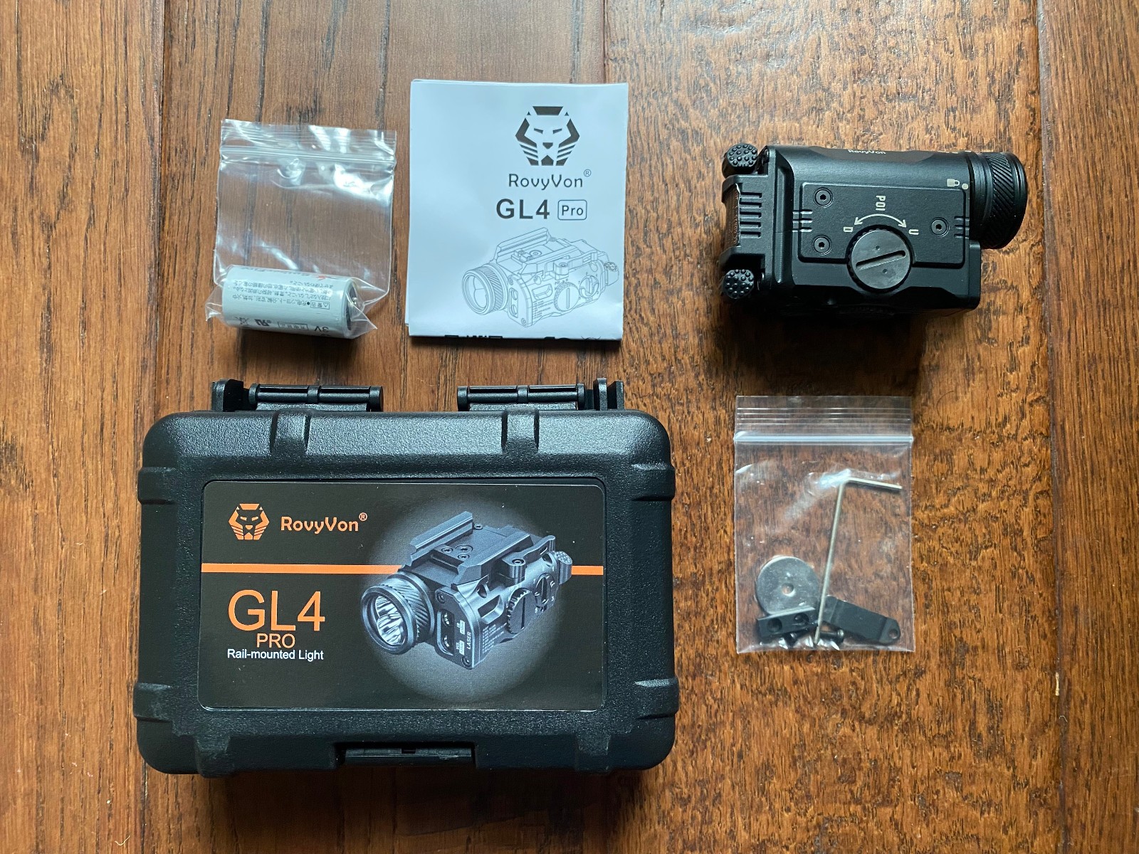 RovyVon GL4 Pro 4-IN-1 Rail-Mounted Light