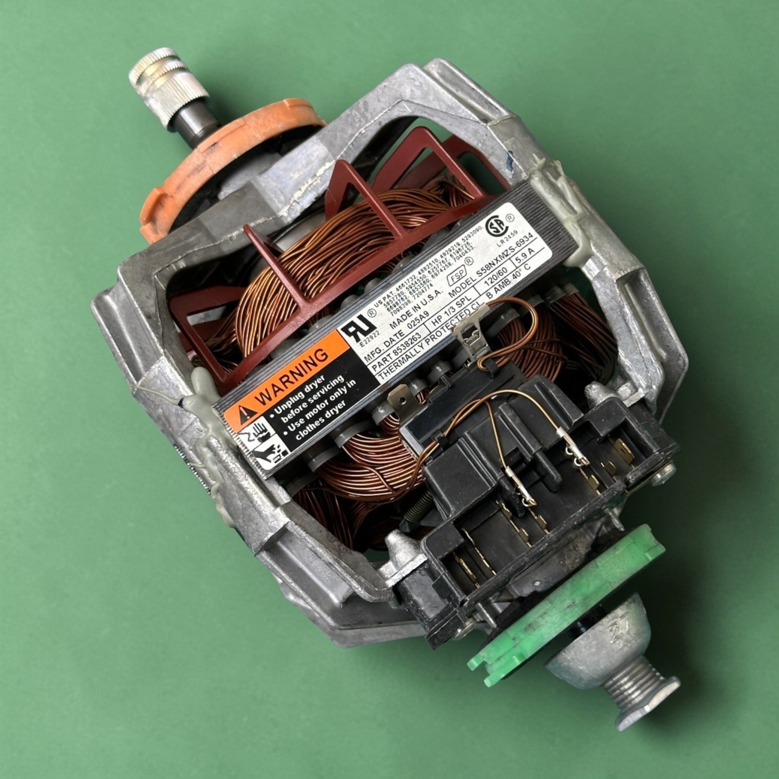 OEM Whirlpool Dryer Motor 8538263 279787