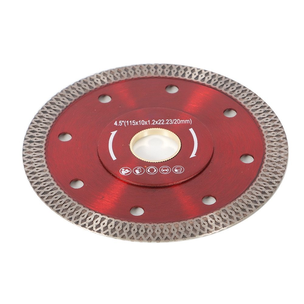 2 Pack Super Thin Diamond Porcelain Saw Blade Ceramic Cutting Disc 4.5 Inch