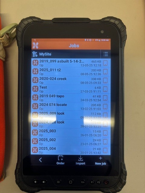 CHC Navigation LT700 Tablet with X-PAD software *used*