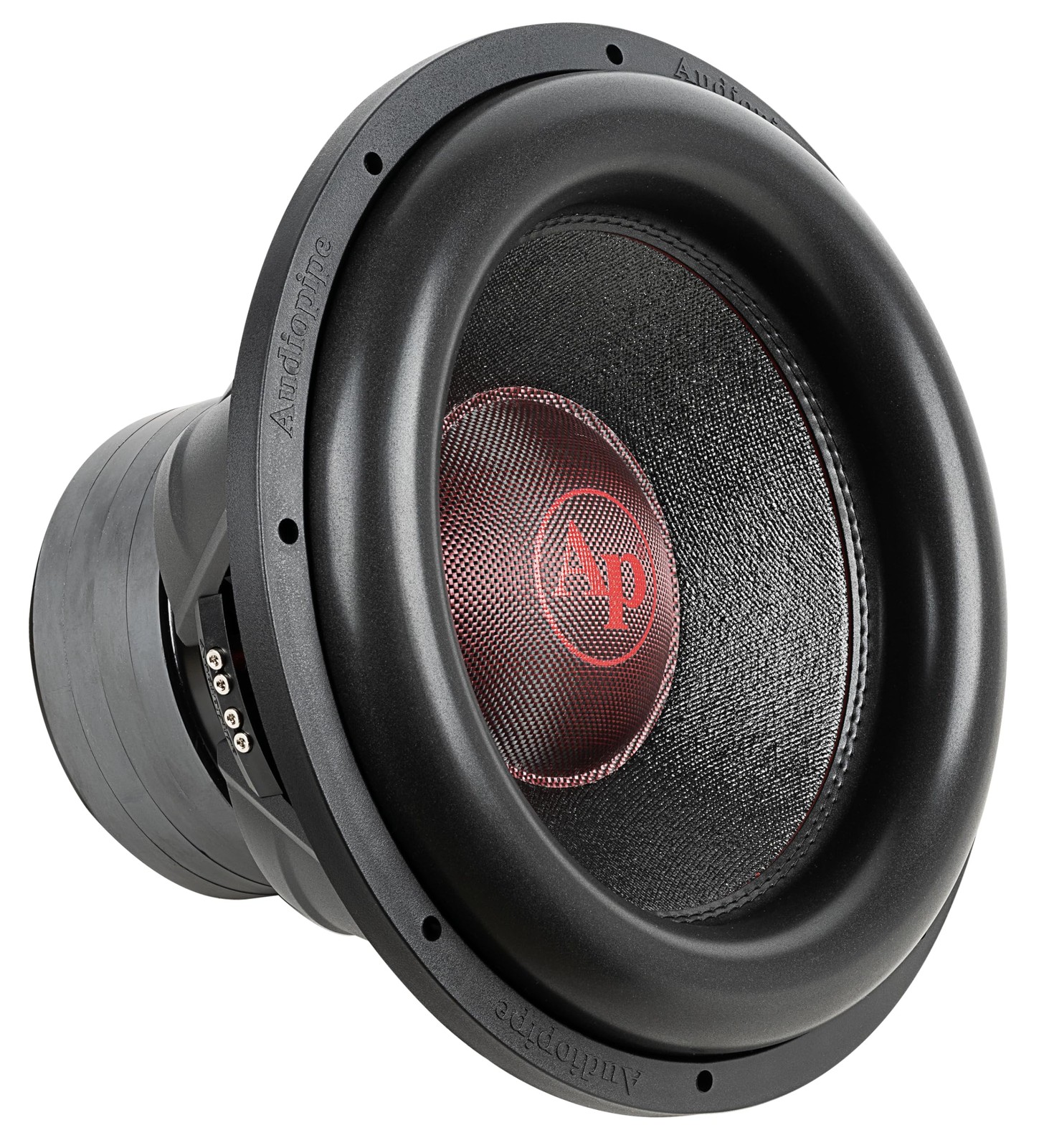 15" 1400W RMS Dual 2-Ohm Quad Stack Composite Cone Subwoofer Audiopipe
