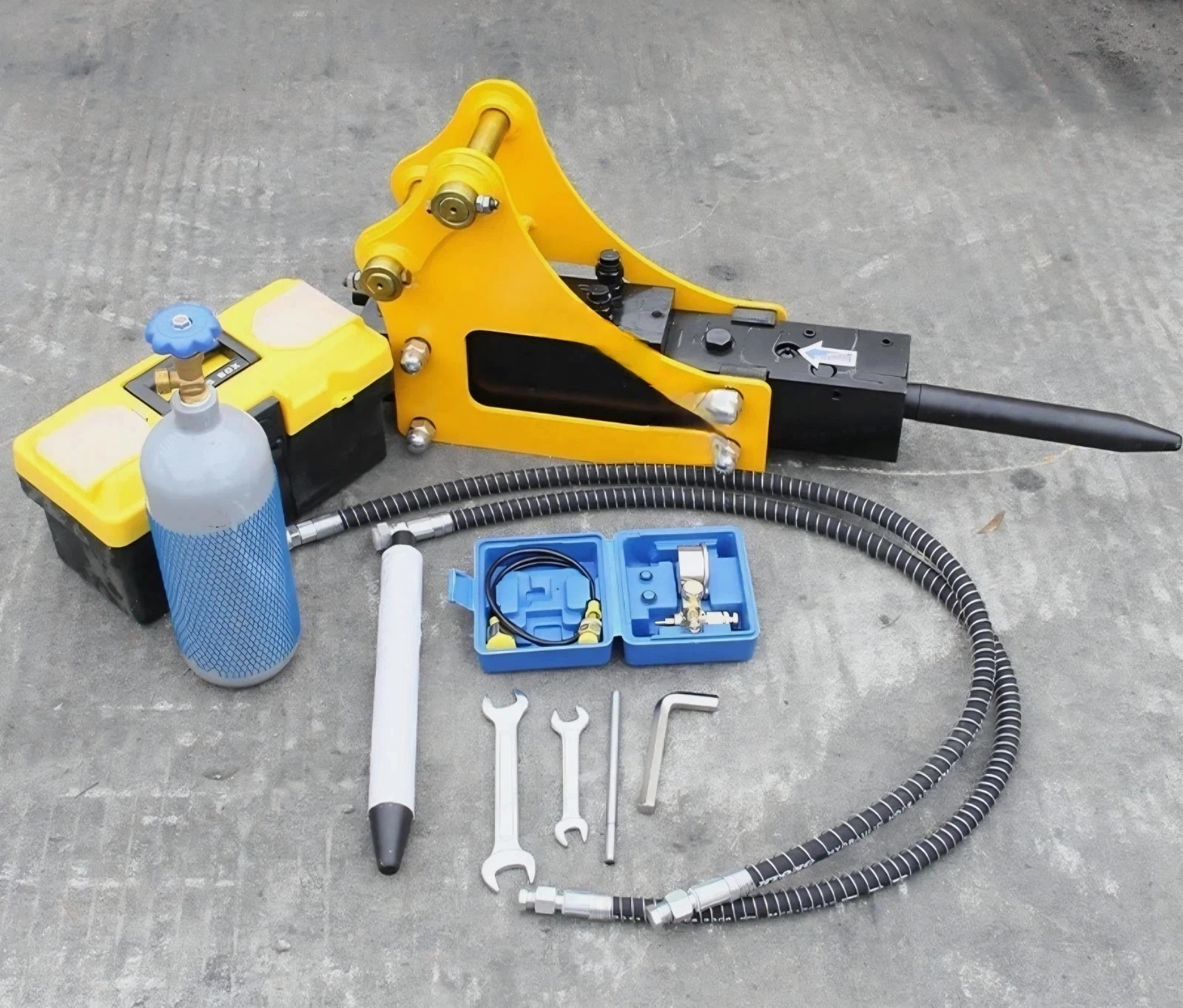 New Hydraulic Breaker Hammer For 0.8-1.5Ton Mini Excavator Attachment USA Stock