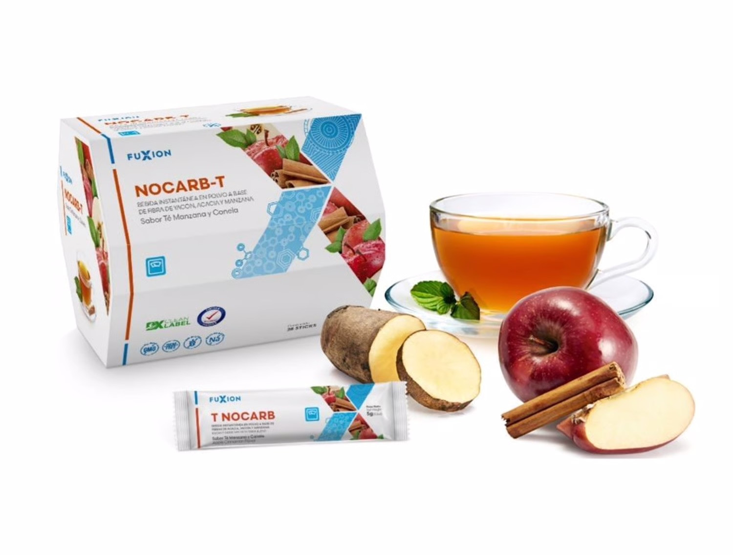 Fuxion Nocarb-Weight loss Tea-Block extra glucose absort-28 Sachets