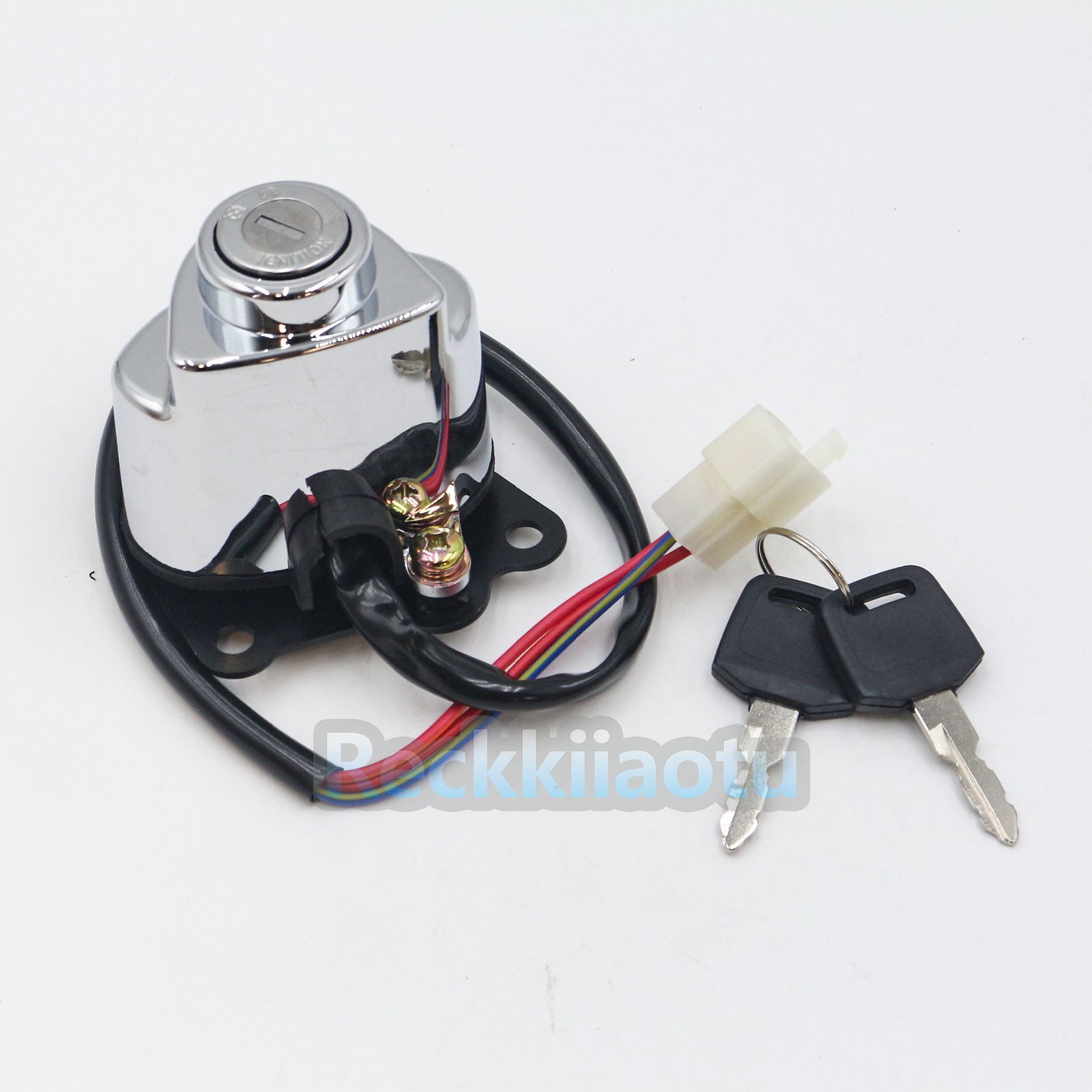 COMBINATION SWITCH / Ignition Switch and Cover For Honda VTX1300 2004-2009