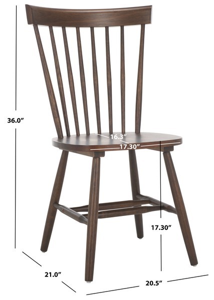Safavieh PARKER SPINDEL SIDE CHAIR, Reduced Price 2172766691 AMH8500R-SET2