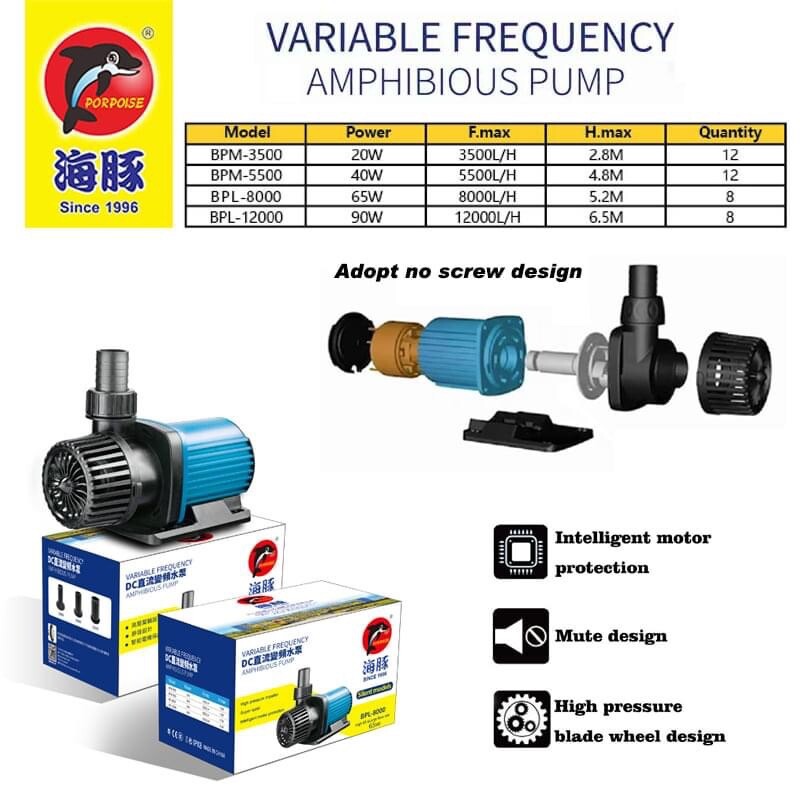 Variable Frequency Amphibious water pump