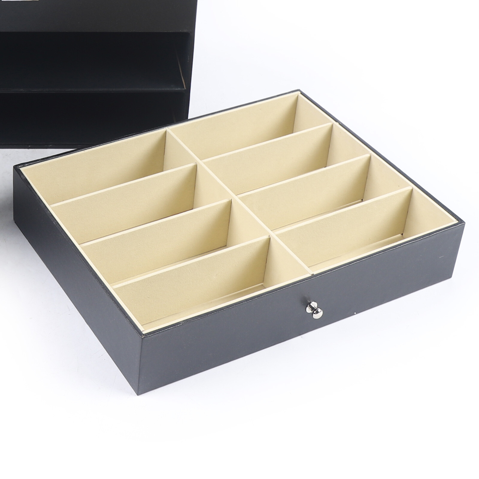 24 Slots Glasses Box Display Storage Case Organizer Leather For Sunglasses