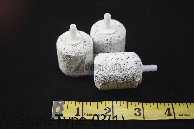 Lot of 3 Pieces of 1.5" X 1" Big Cylindrical bubble Air Stone (SHIP FROM USA)