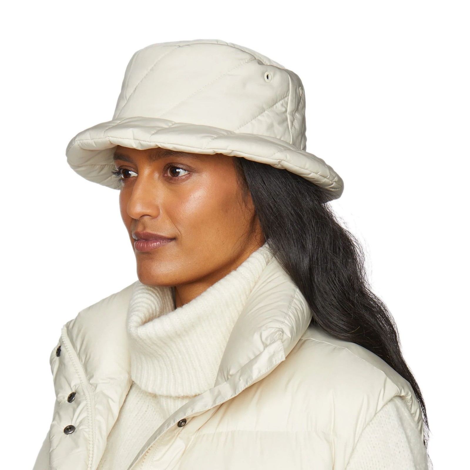 Tilley Abbott Bucket Hat, Ecru, Small