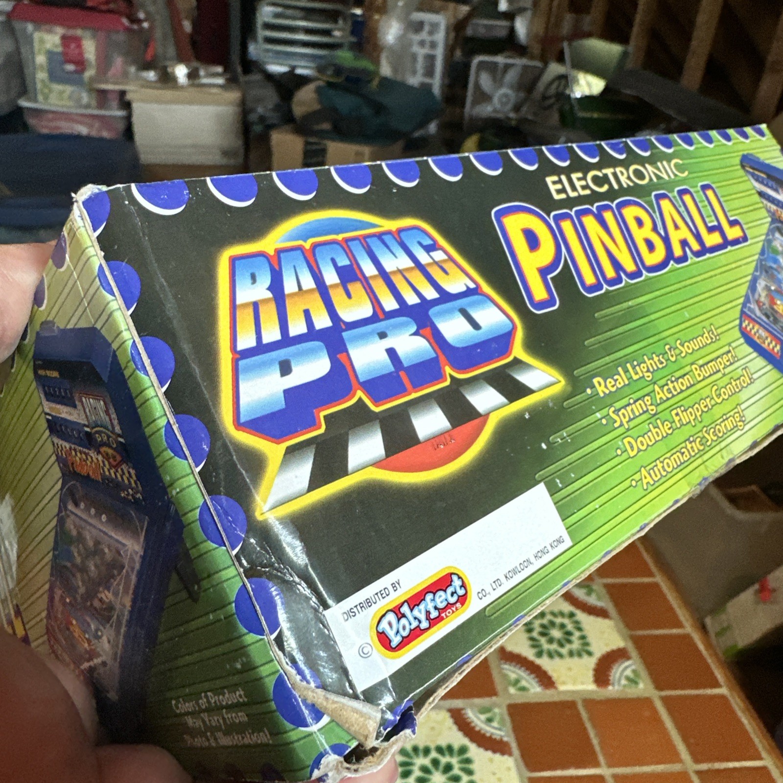 Racing Pro Pinball Machine – Vintage, New in Box