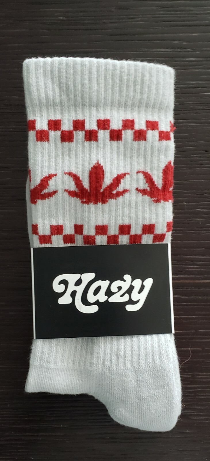 HAZY LOGO SOCKS*ONE SIZE*NEW
