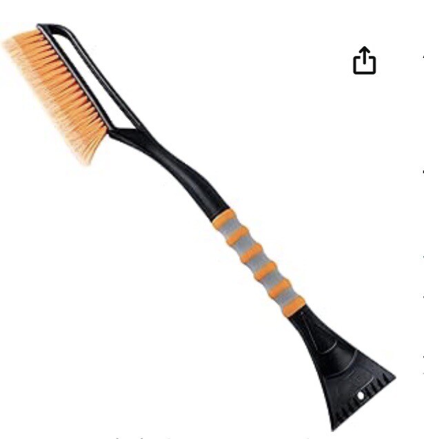 AstroAl 27 Inch Snow Brush and Detachable Ice Scraper W/Storage Bag