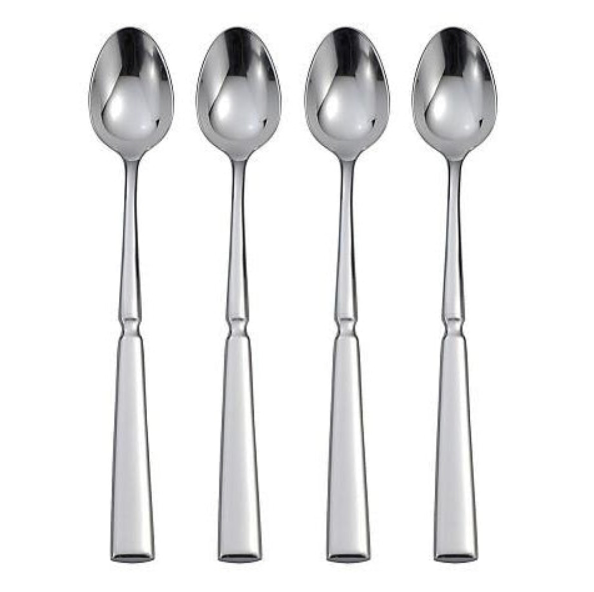 Oneida Stockholm Set of 4 Iced Tea Spoons 7 7/8" 18/10 Stainless