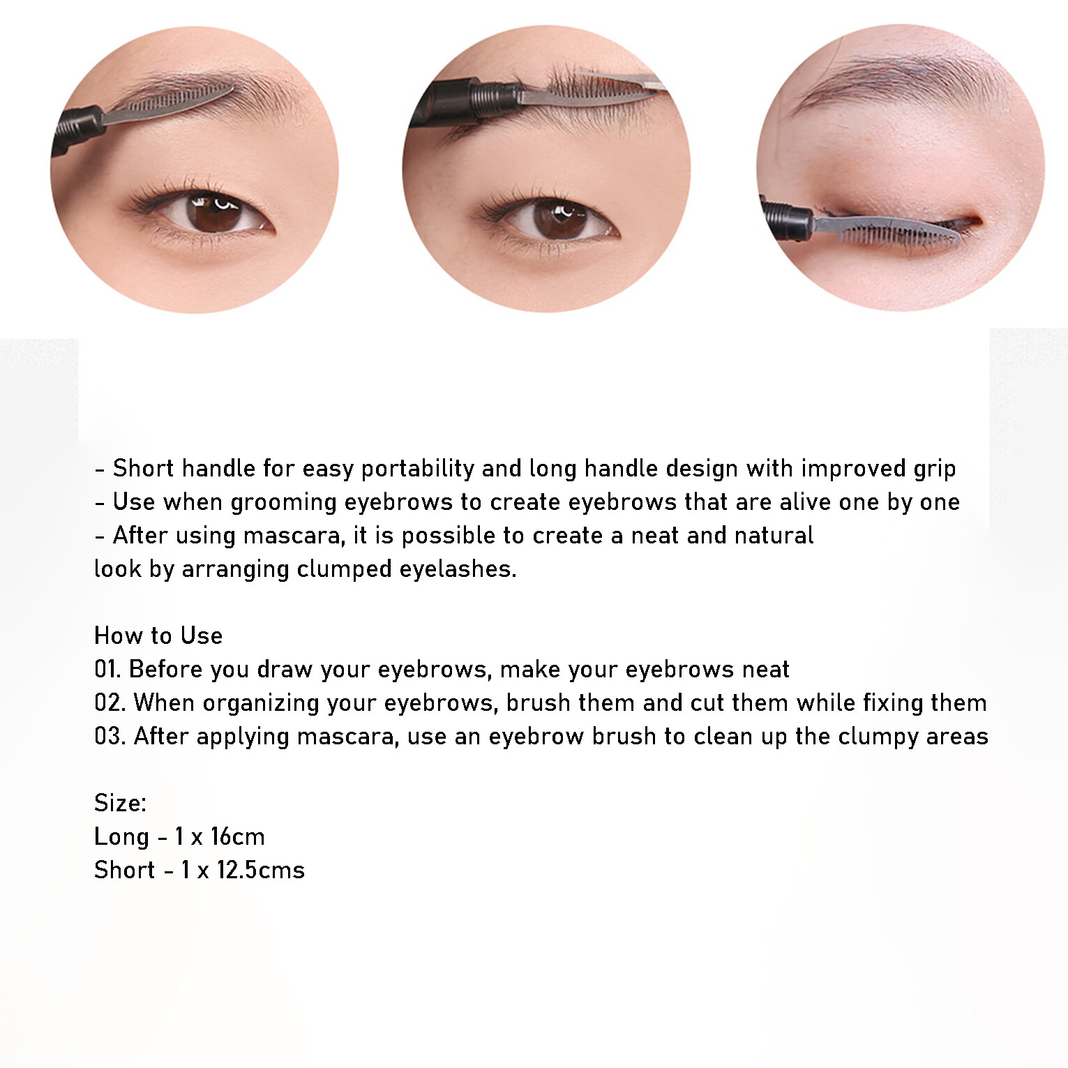 PICCASSO Eyelash Comb K-Beauty
