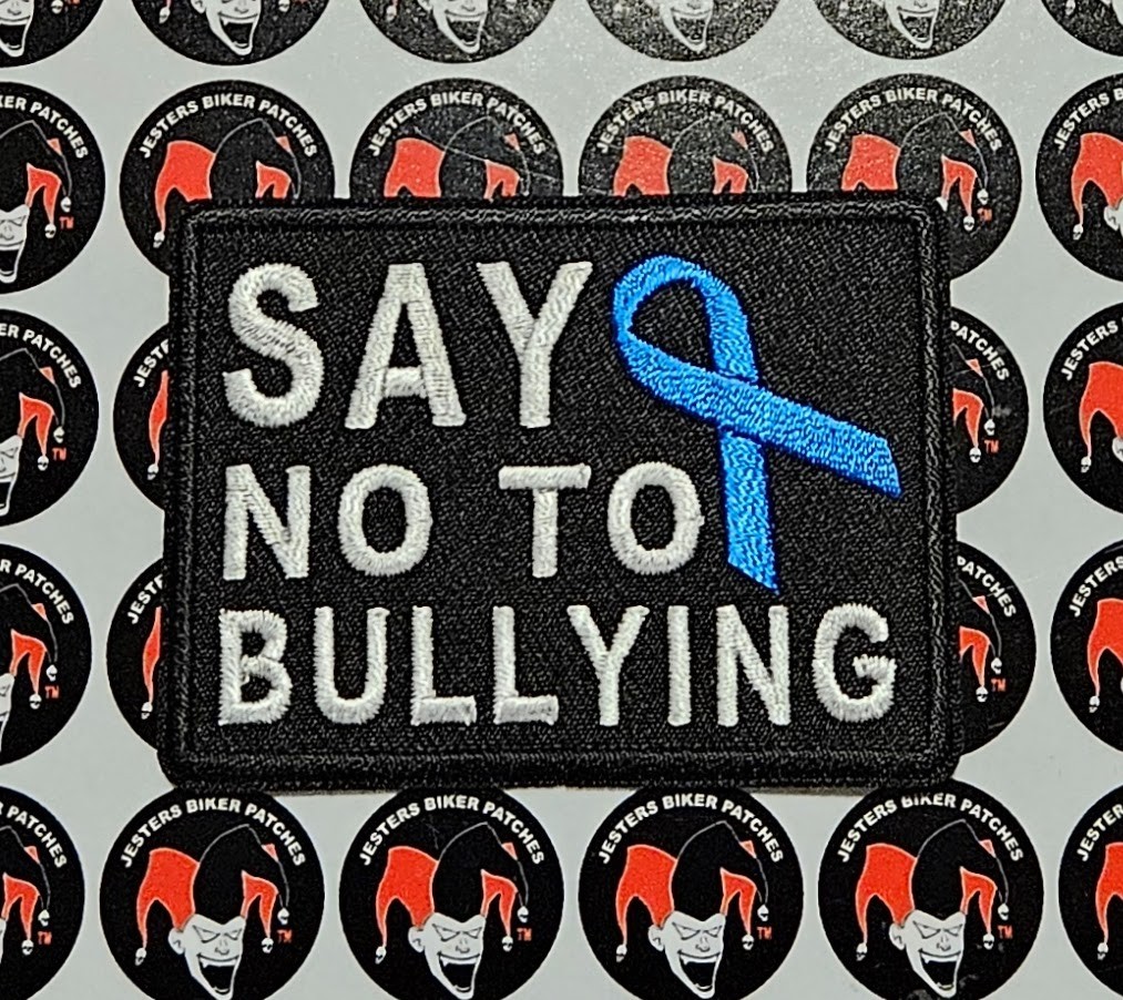 Bullying Awareness Embroidered Patch RBN004