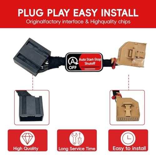 Auto Start Stop Eliminator for Audi Q3 2019-2025,Disable Auto Idle Start/Stop