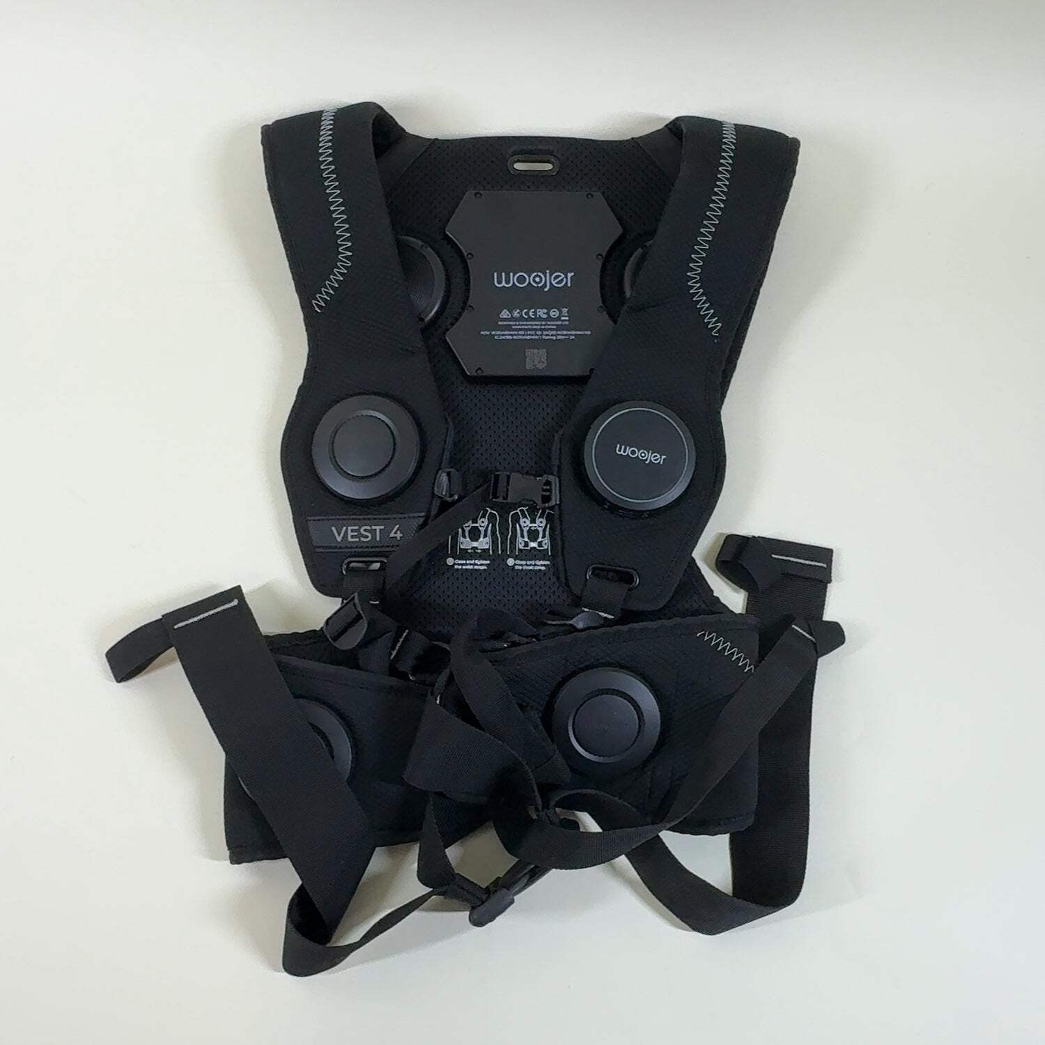 Voojer Vest 4 High-fidelity Haptic Gaming Vest WJRV4BHNV-101