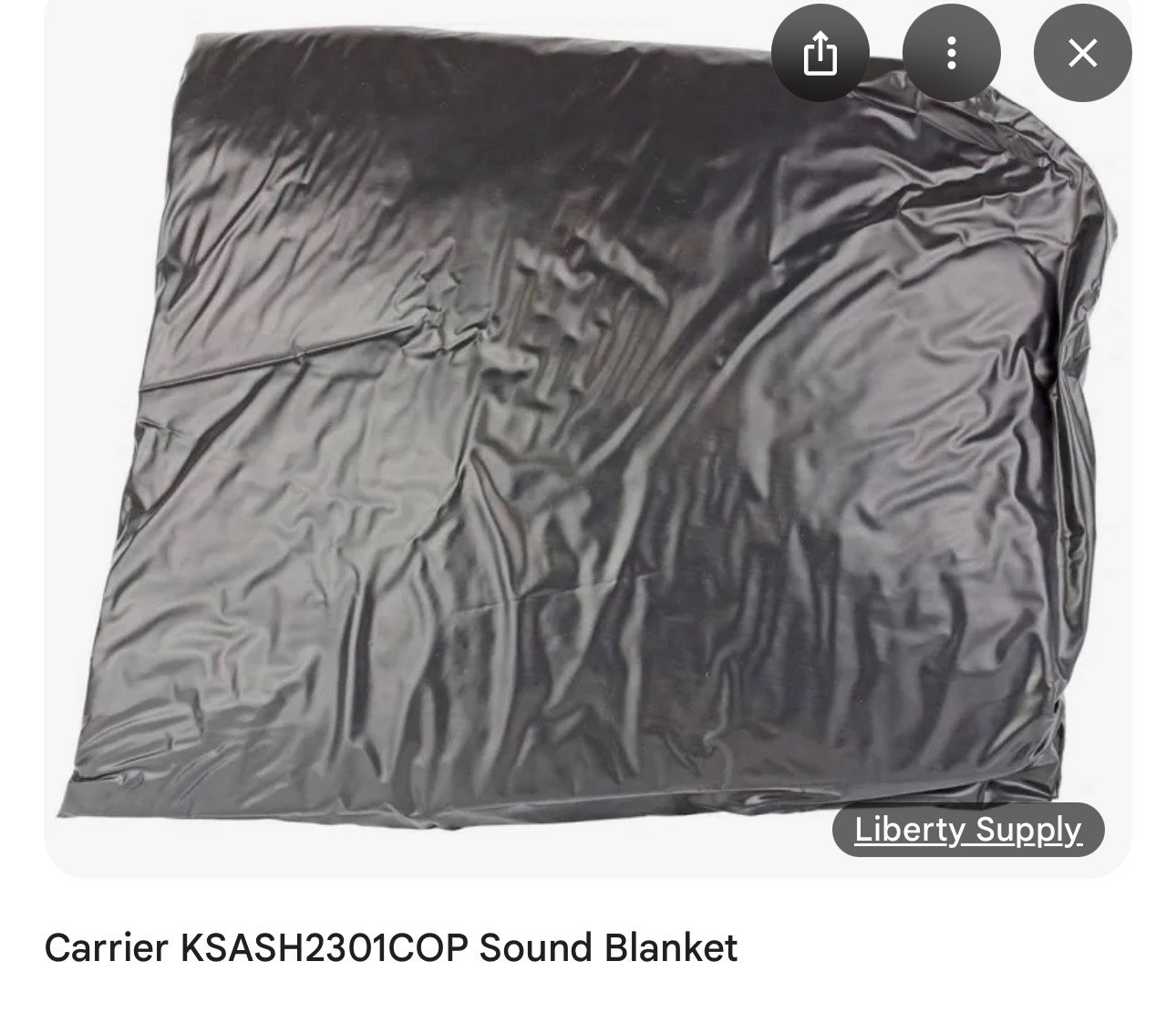 Carrier KSASH2401COP COMPRESSOR BLANKET
