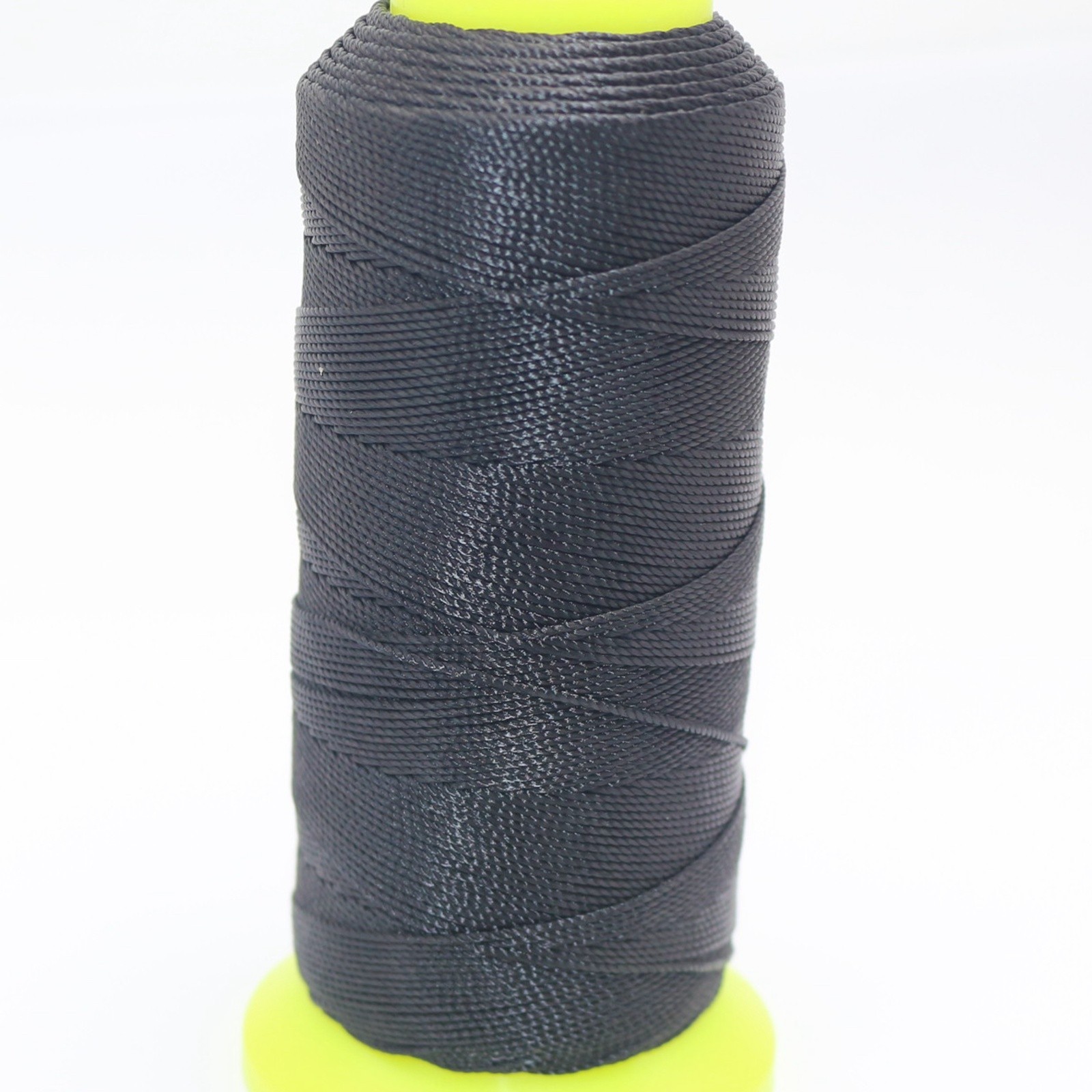 One Spool Black Nylon Beading Weaving Sewing Thread Cord String Size 210D
