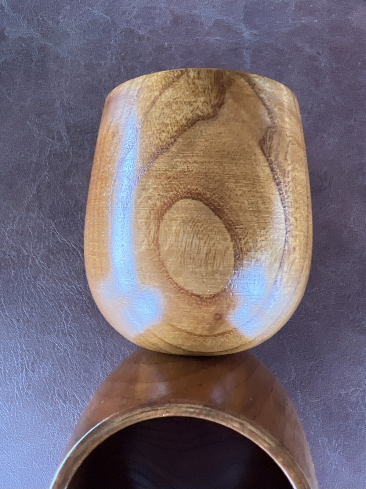 MB Best Wooden Bourbon Drinking Glass Set 2