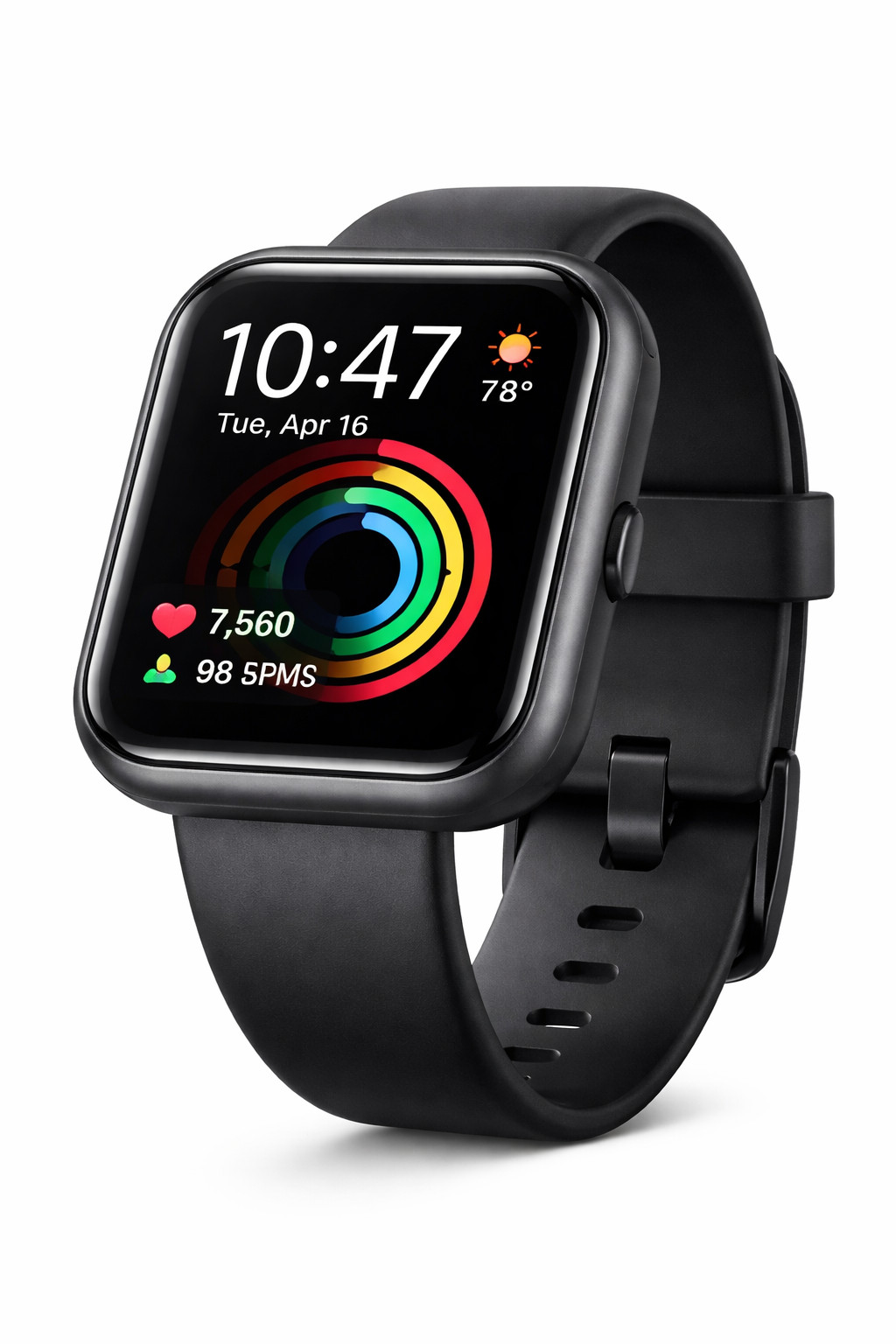 Smart Watch for Android & iOS – 1.4" Touchscreen, Waterproof, Multiple Watch Fac