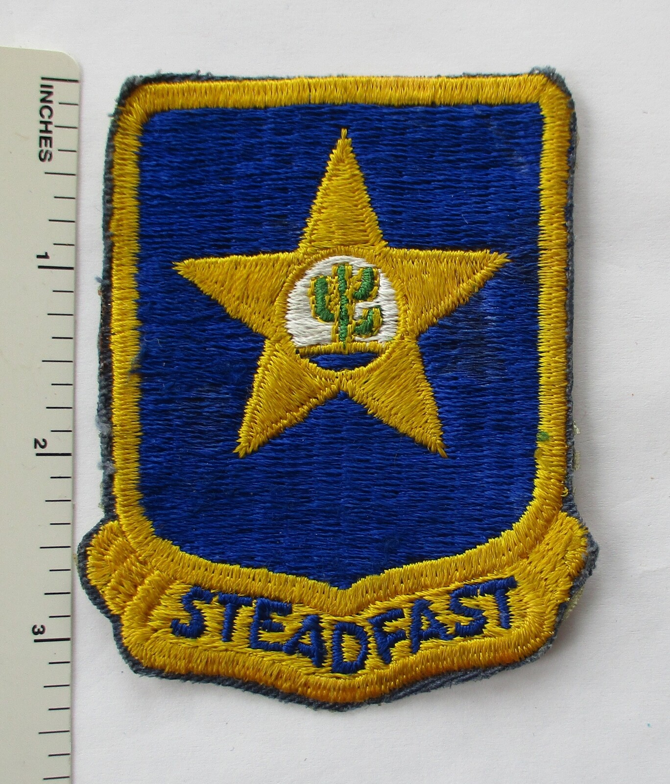 1960s Vintage 409th INFANTRY REGIMENT US ARMY Pocket PATCH Cut Edge Original