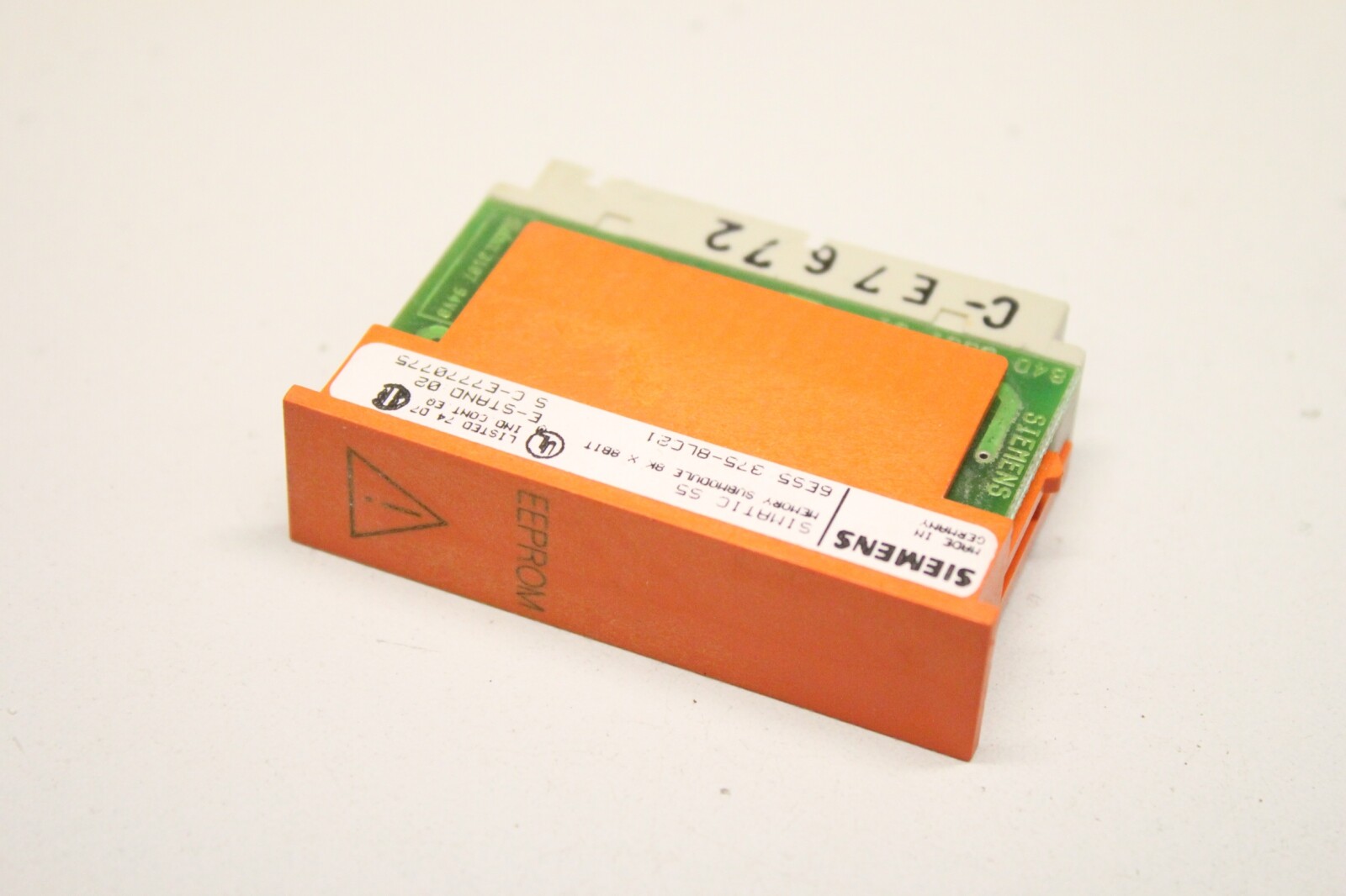SIEMENS 6ES5375-8LC21 SIMATIC S5 E:02 Memory Module EPROM 6ES53758LC21