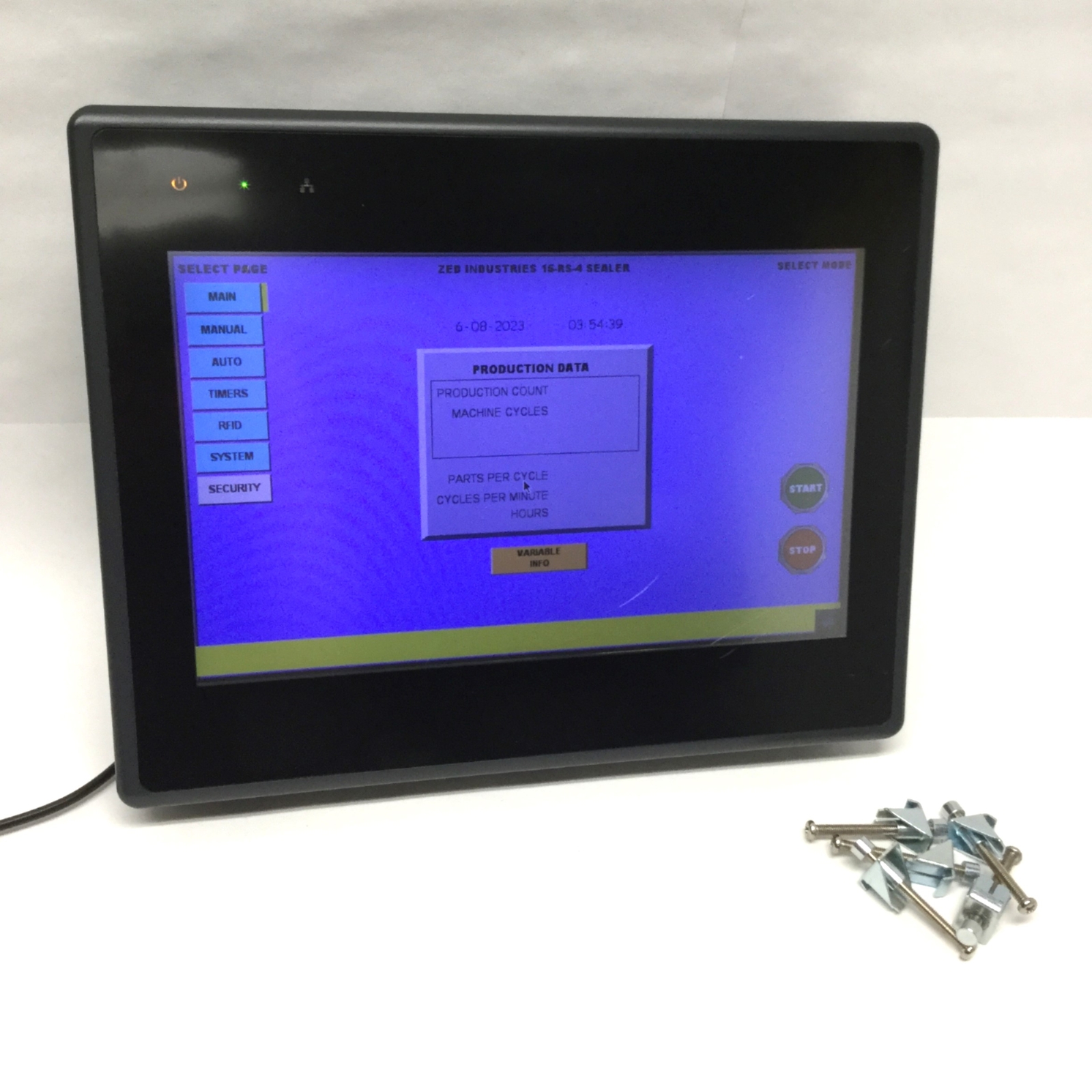 Weintek MT8100i HMI Operator Panel 10" Color TFT, 800 x 480, USB/Ethernet/COM