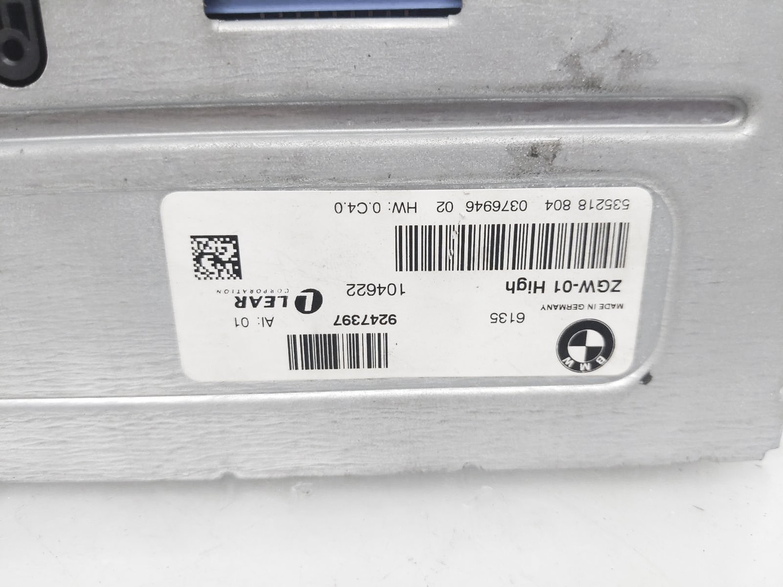 Bmw 528I 2011-2016 Body Control Module Computer Unit 61-35-9-247-397
