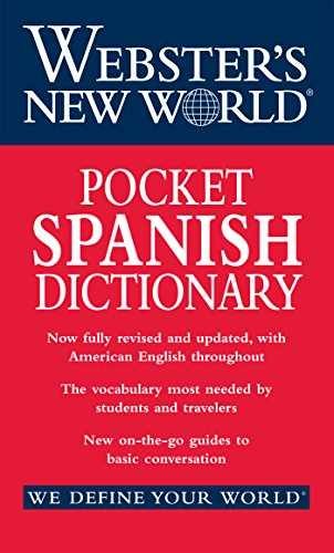 Webster's New World Pocket Spanish - Paperback, by Harraps - Very Good