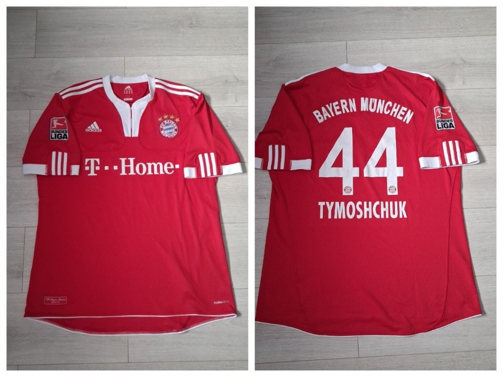 BAYERN MUNICH (2009/10) #44 Tymoshchuk - Home - Authentic Soccer Jersey
