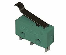 "Mini" Micro Switch"Bent Lever"