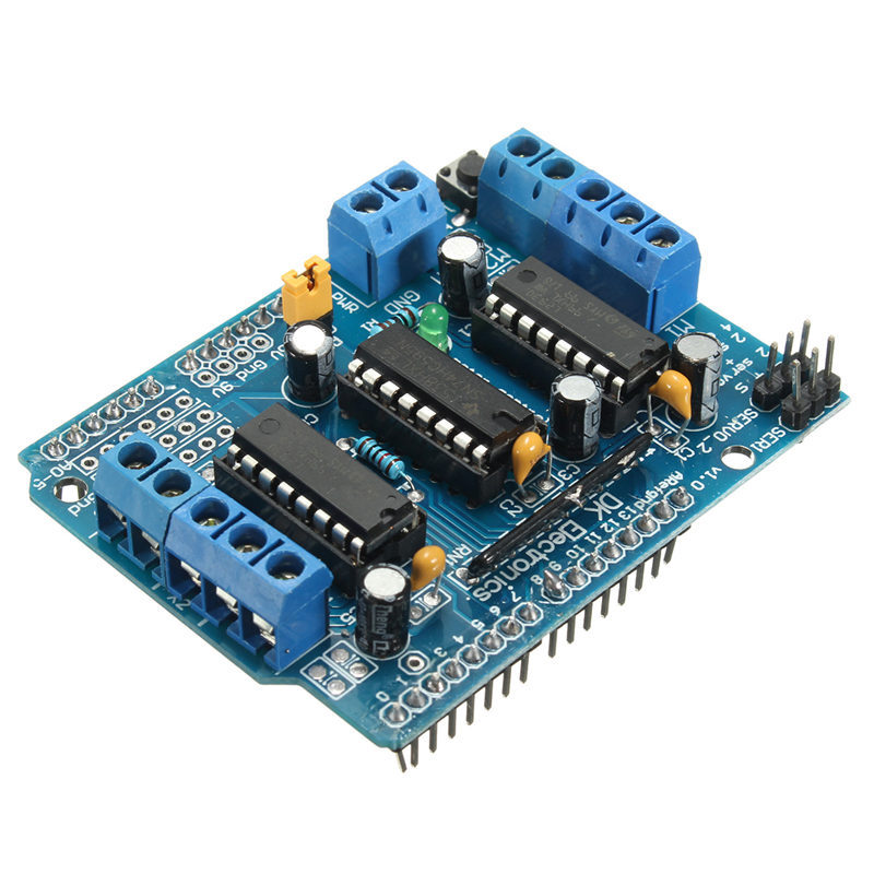 Arduino Controller for 2 Step or 4 DC Motors Motor Driver Shield L293D