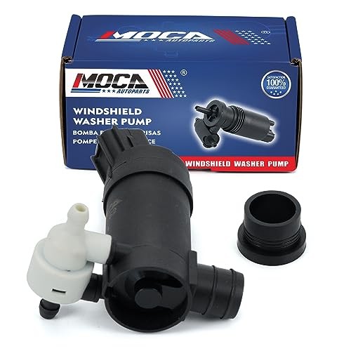 MOCA Front & Rear Windshield Washer Pump Compatible with 2016-2020 for Kia