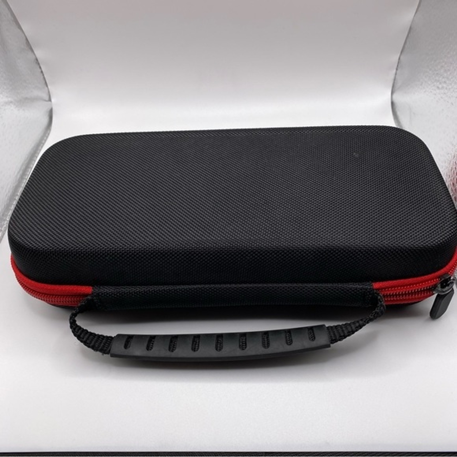 Nintendo Switch Hard Shell Carrying Case Black Red Game Accessory Storage
