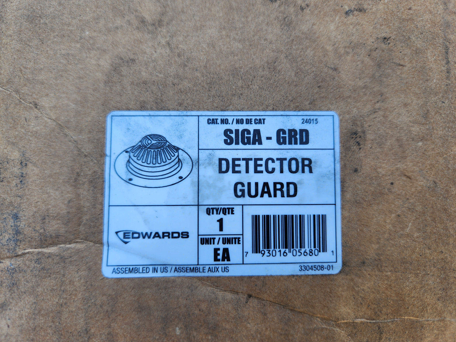 Edwards SIGA-GRD Smoke Detector Guard