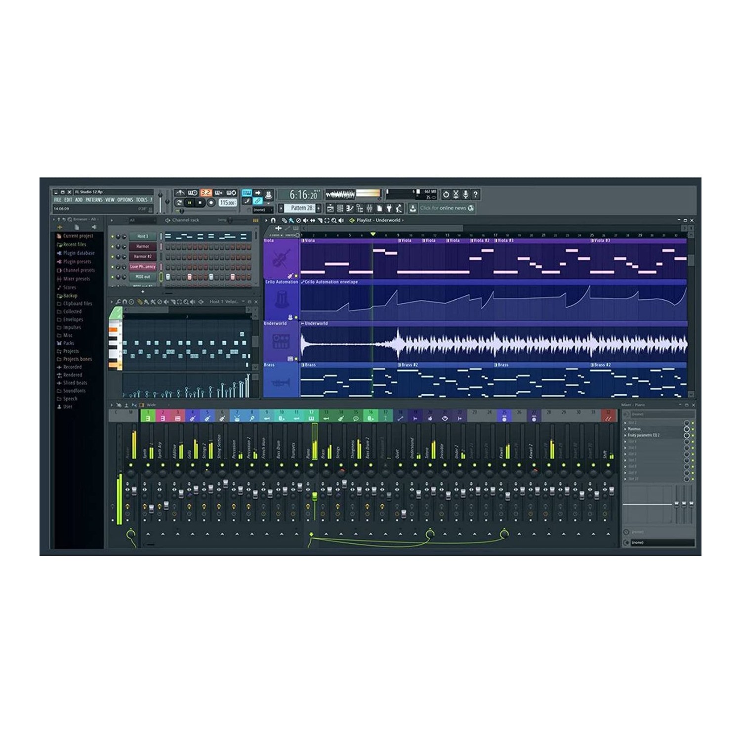 Novation FLkey 37 37-Key MIDI Keyboard Controller with FL Studio Software Bundle