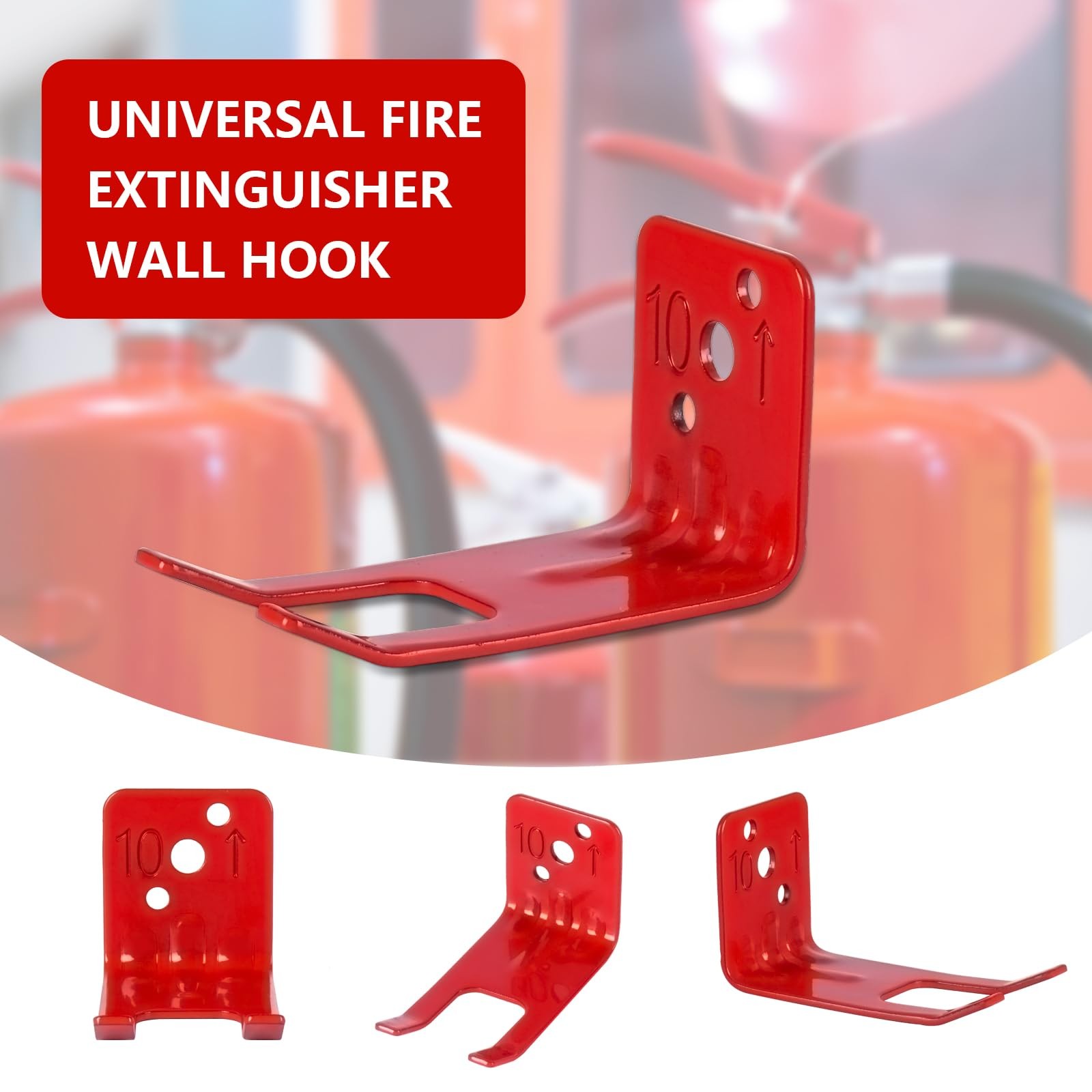 Fire Extinguisher Mounts & Brackets,4 Pack Fire Extinguisher Brackets and Hol...