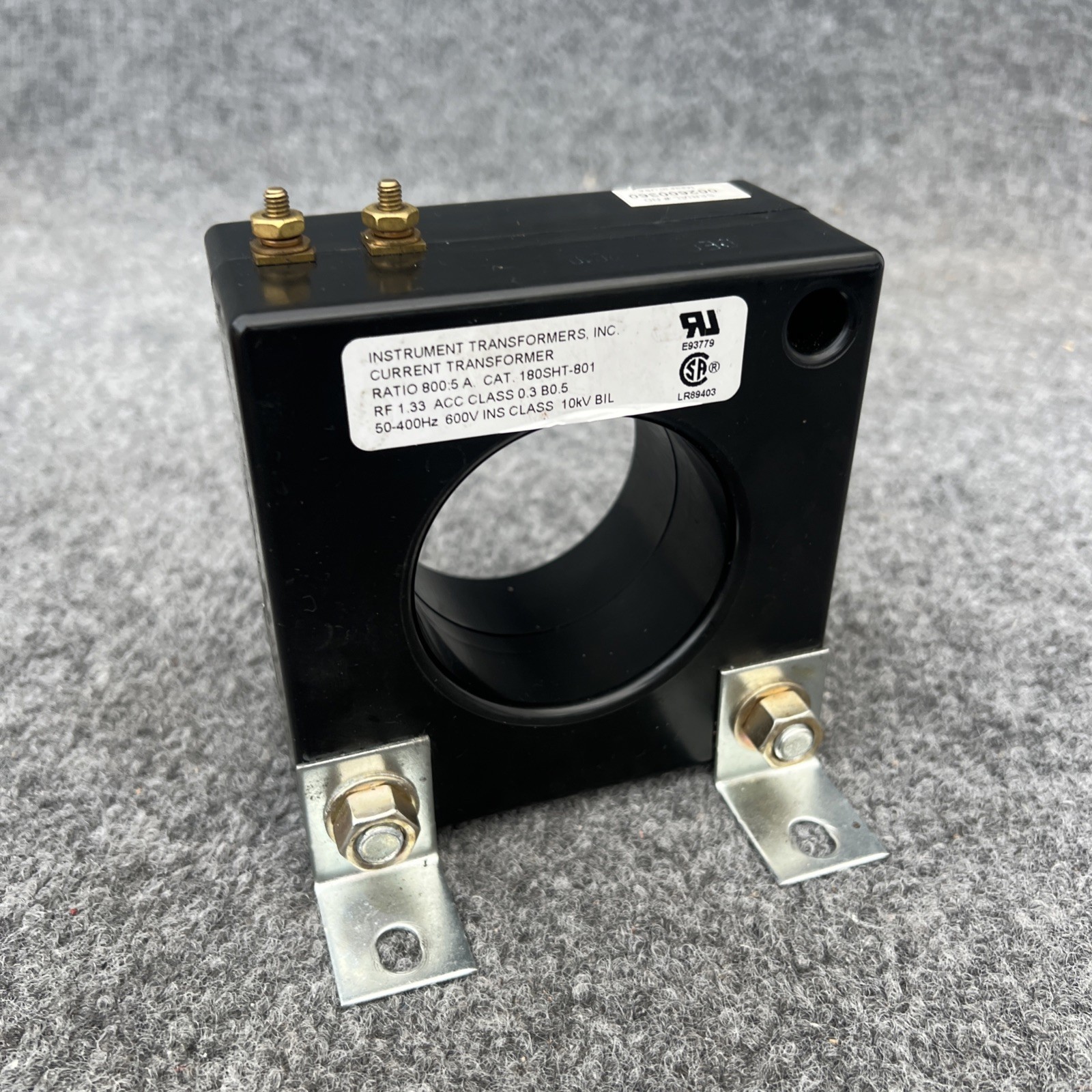 Eaton 42–1 003–7 current transformer 800:5 Ratio  4180SHT-801 New Other