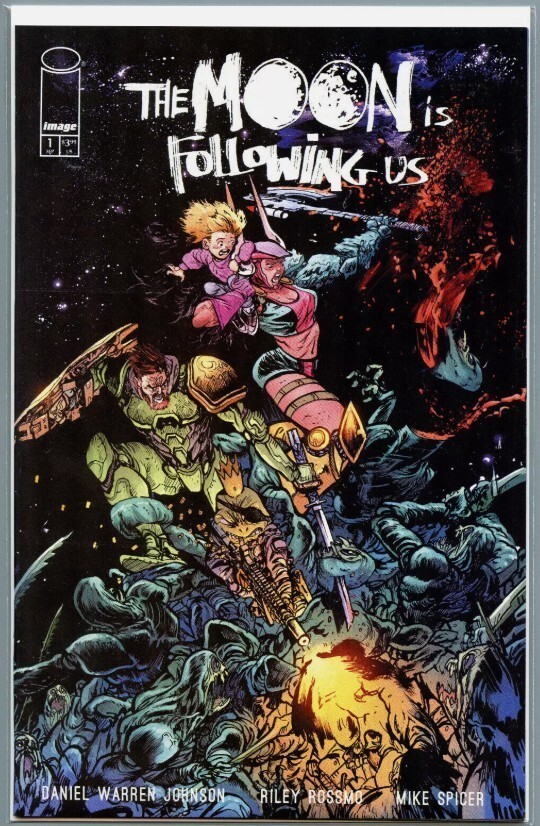 THE MOON IS FOLLOWING US #1 CVR B IMAGE 2024 DANIEL WARREN JOHNSON VARIANT NM