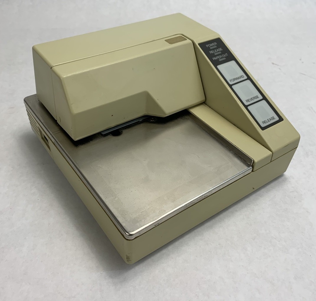 Epson TM-U295 M66SA Slip Printer - Tested No Power Supply