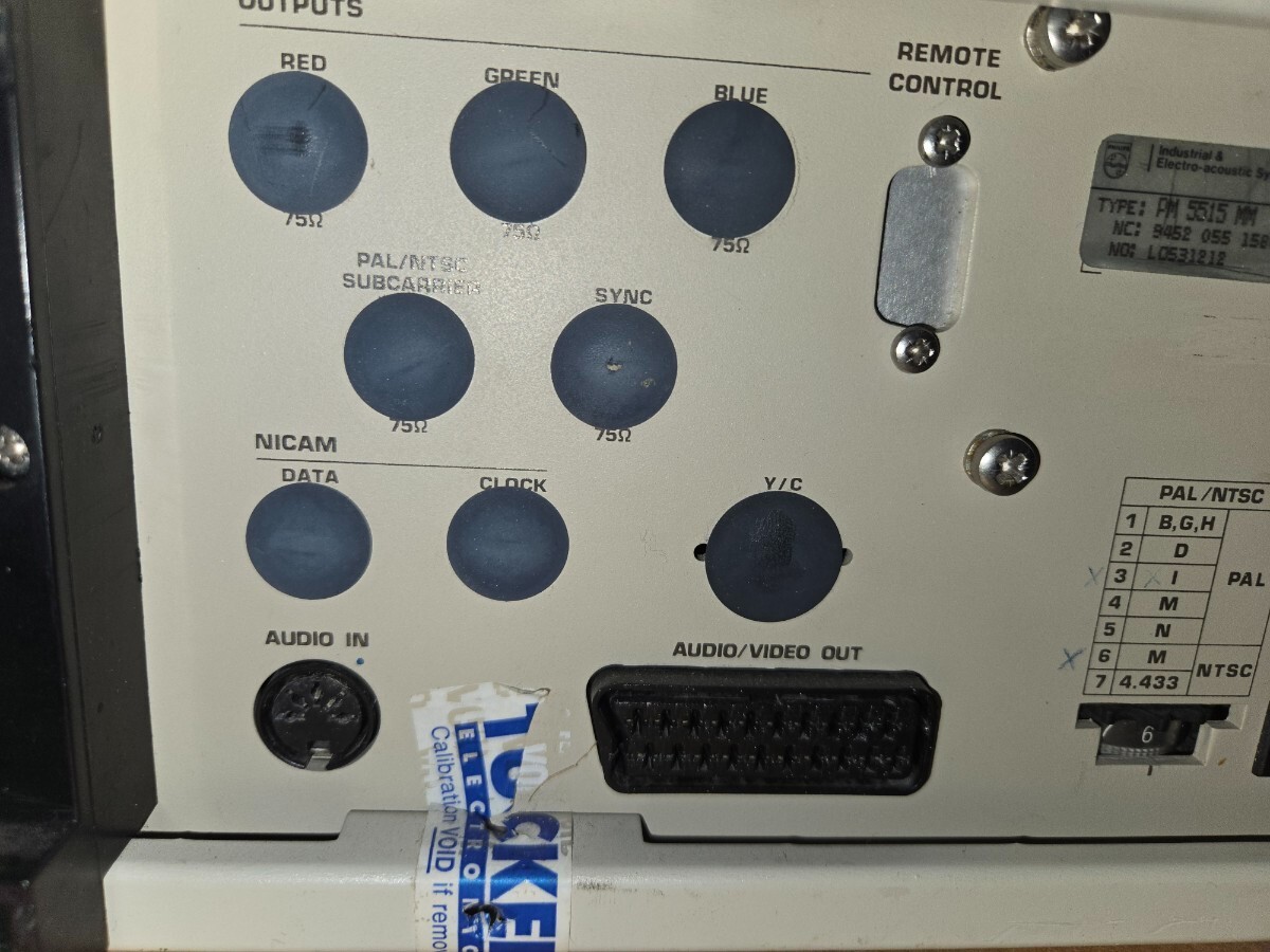 Philips PM-5515 Colour TV Pattern Generator